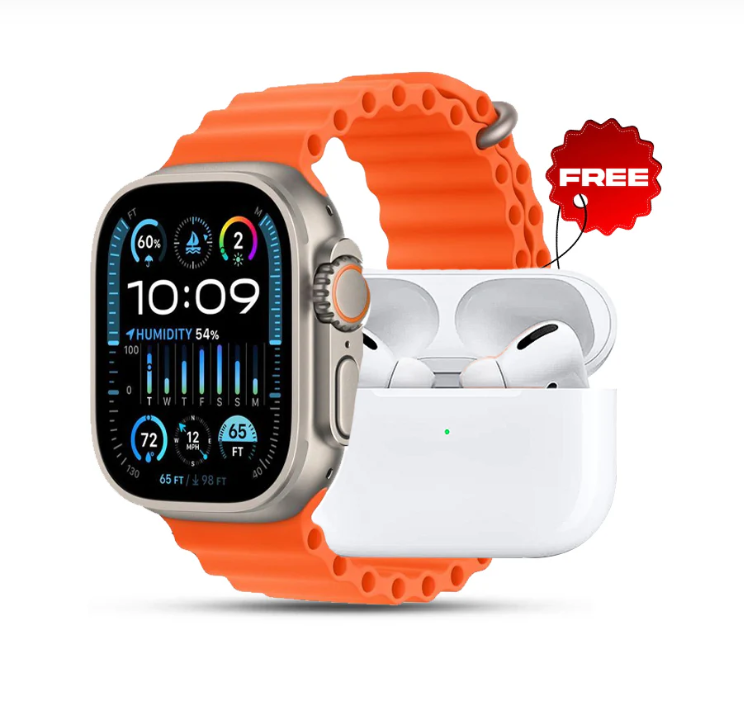 𝐒𝐞𝐫𝐢𝐞𝐬 𝟏𝟎 𝐒𝐦𝐚𝐫𝐭 𝐖𝐚𝐭𝐜𝐡 𝐰𝐢𝐭𝐡 𝟕 𝐁𝐚𝐧𝐝𝐬 & 𝐀𝐢𝐫𝐏𝐨𝐝𝐬